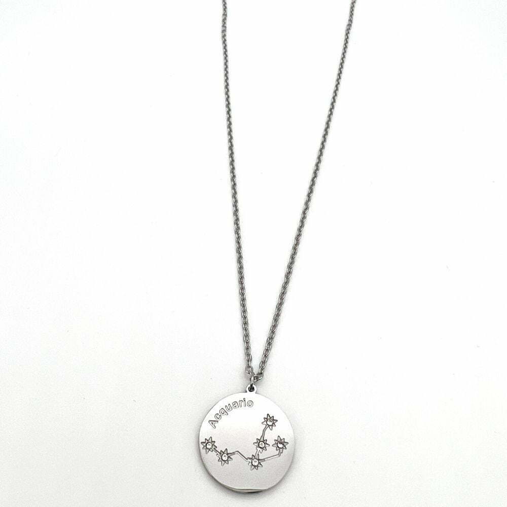 Collana Zodiaco Acquario