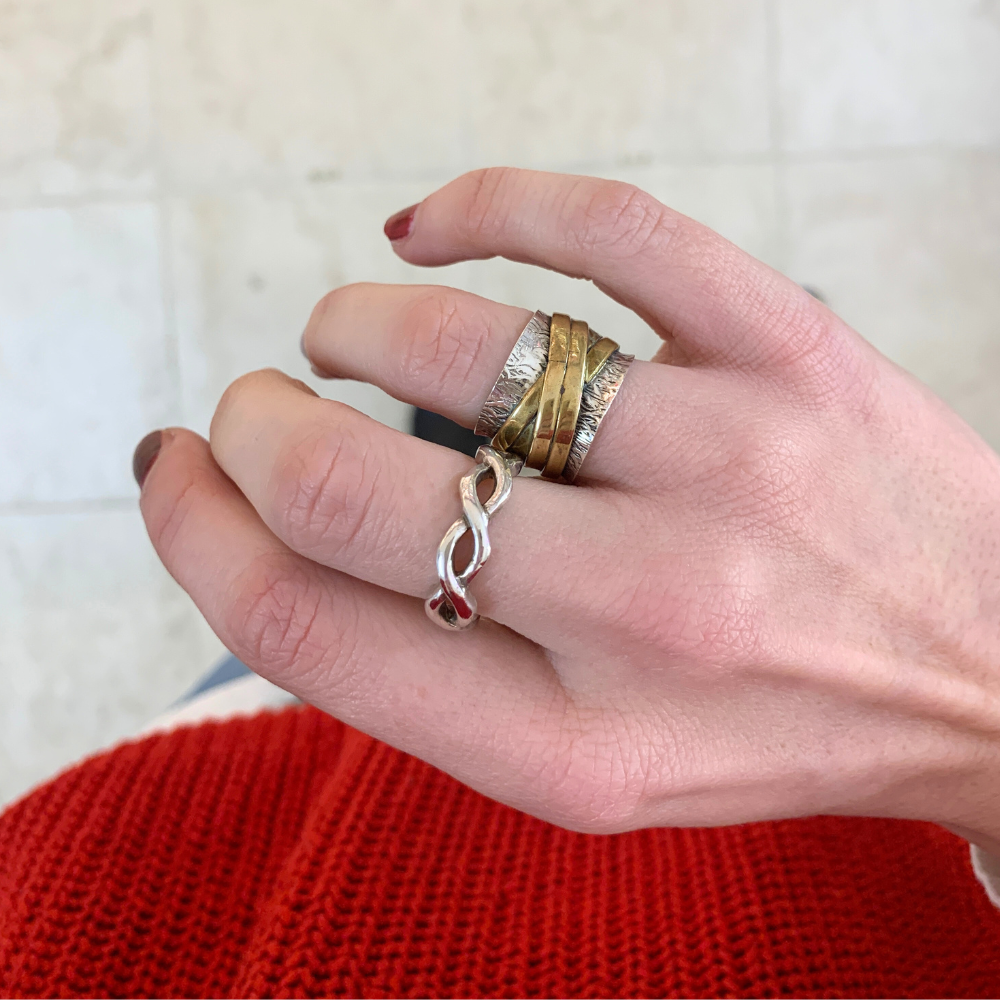 Anello Infinity in Argento Silver - WJ Gioielli