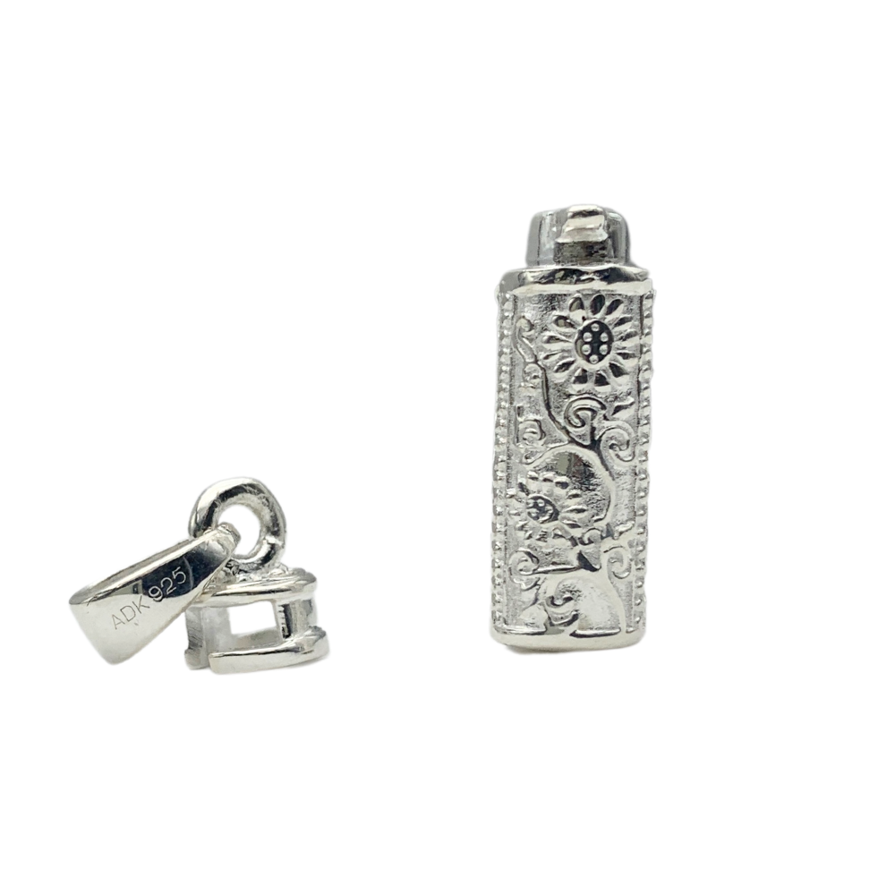 Boccetta Porta Profumo d’Amore in Argento Silver - WJ Gioielli