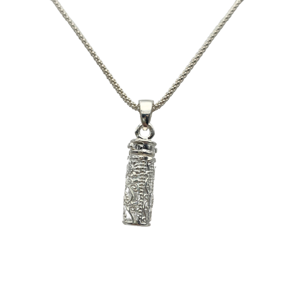 Boccetta Porta Profumo d’Amore in Argento Silver - WJ Gioielli