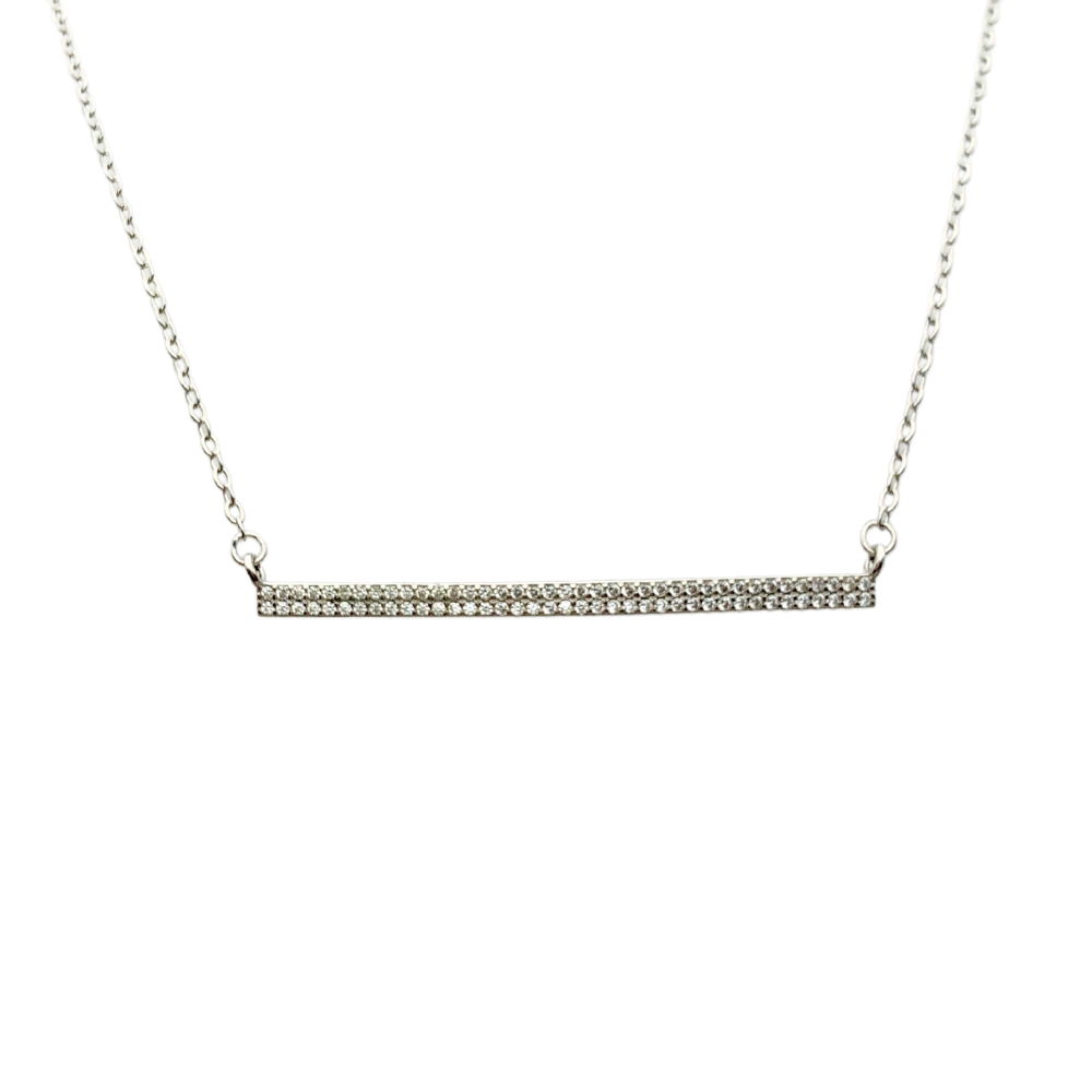 Collana Barretta in Argento Silver