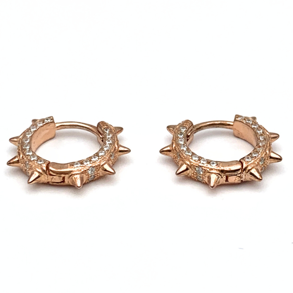 Hoops Rosè Borchiette e Zirconi