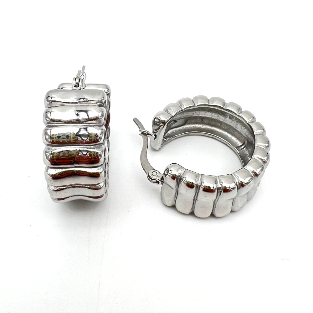 hoops silver bombati