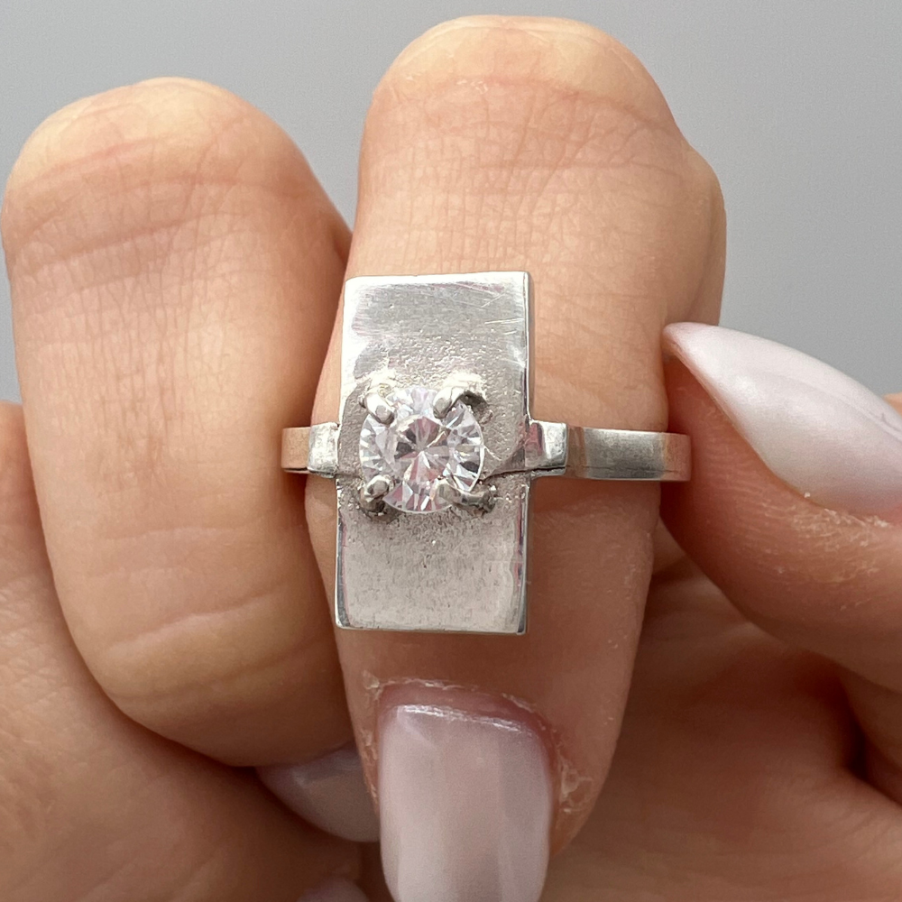 Stability Ring Anello Artigianale Argento925 Personalizzabile