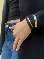 Bracciale Bangle Maxi Rigido in Argento925 - WJ Gioielli