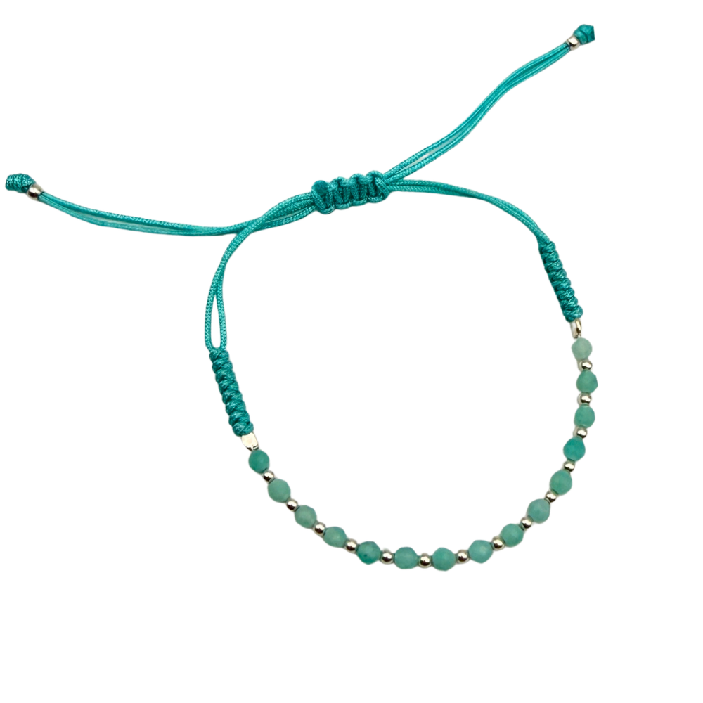 Bracciale Cordino Regolabile Tiffany in Argento 925 Silver
