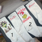 Calzini Grinch Personalizzabili