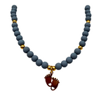 Collana Primo Battito in Acciaio Gold