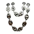 Collana Riflessi Argentati in Acciaio Silver