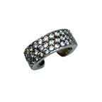 Ear Cuff Big Sparkle in Acciaio Silver