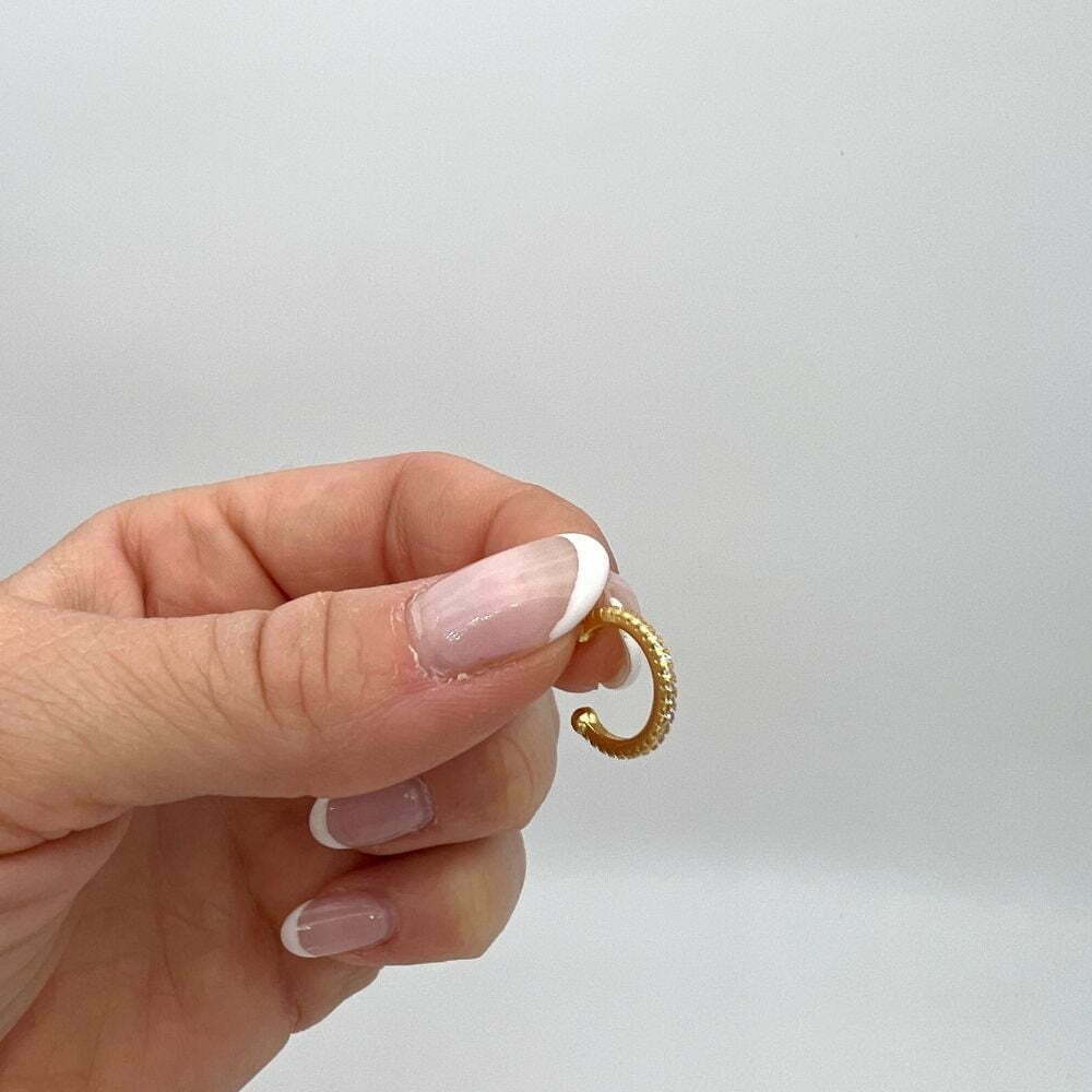Sparkle Ear Cuff Gold