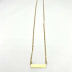Collana Gravure con Incisione Personalizzata