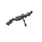 Ear Cuff Giardini di Luce in Acciaio Silver
