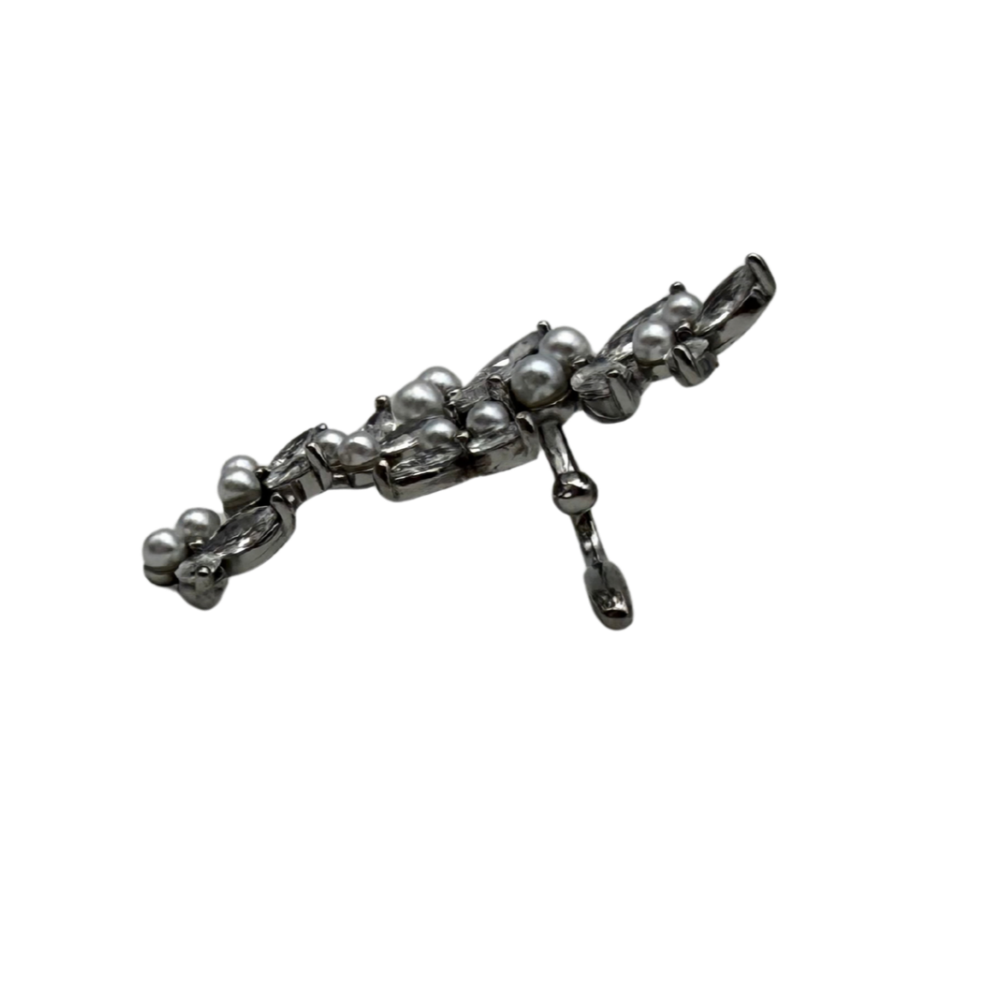 Ear Cuff Giardini di Luce in Acciaio Silver