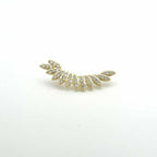 Orecchino Gold con Zirconi