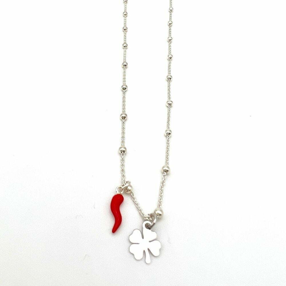 Collana Portafortuna Silver