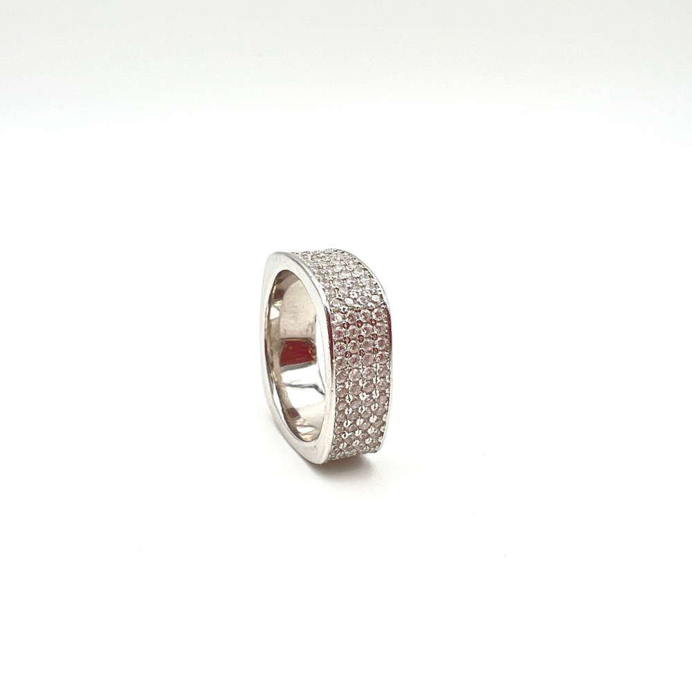 Anello Quadrato Jumbo