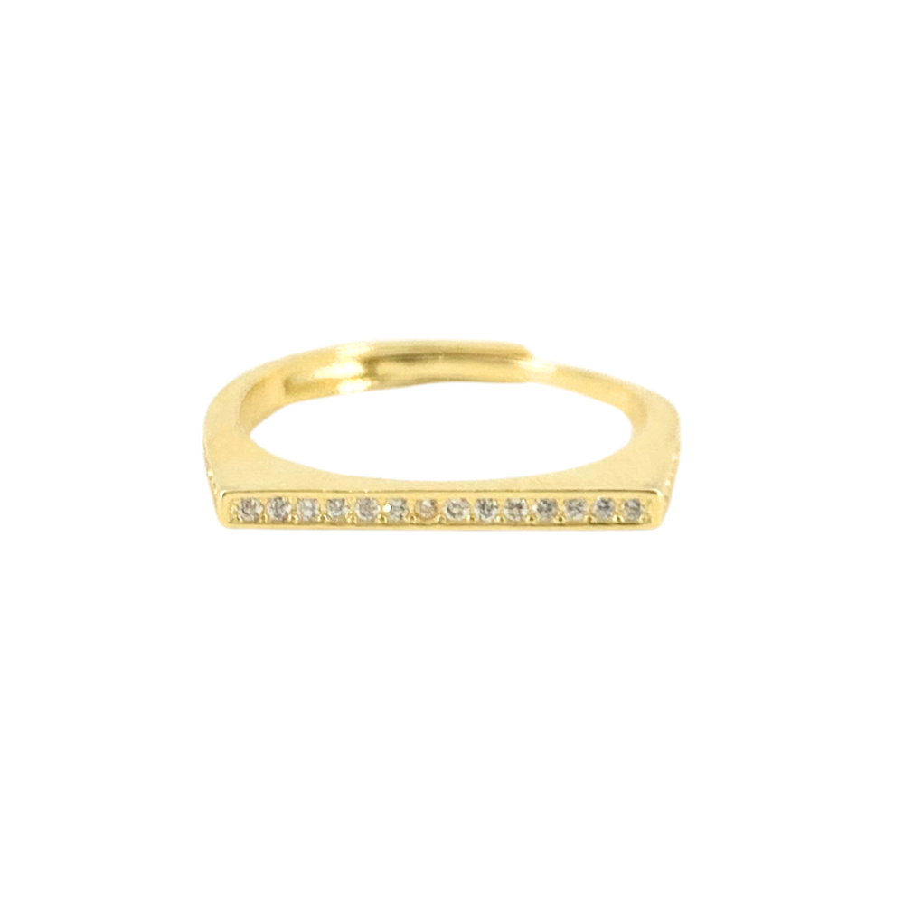 Anello Barretta Glimmering in Argento Gold - WJ Gioielli