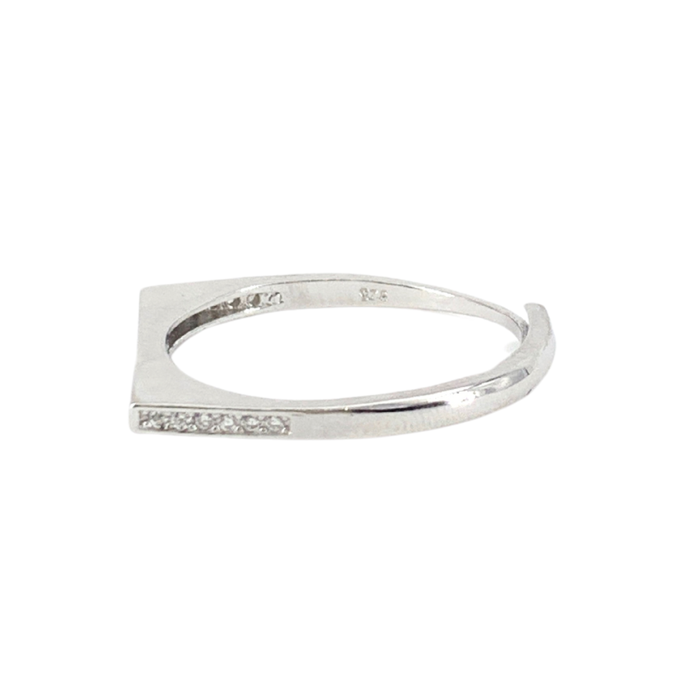Anello Barretta Glimmering in Argento Silver - WJ Gioielli