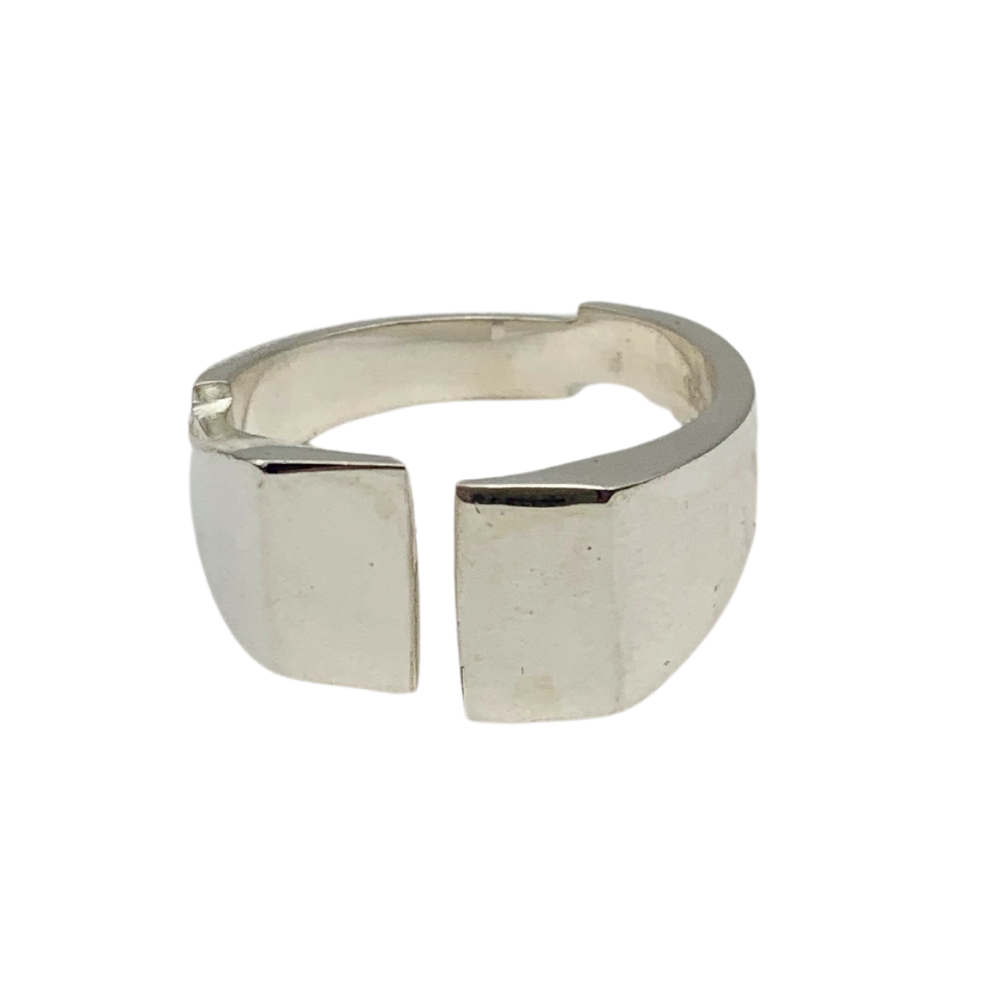 Anello Minimal in Argento Silver - WJ Gioielli