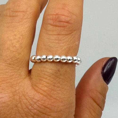 Anello Elastico Semplicità in Movimento con Pepite