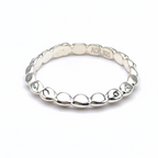 Anello Sassolini Bubble in Argento Silver - WJ Gioielli