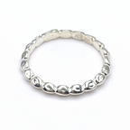 Anello Sassolini Bubble in Argento Silver - WJ Gioielli