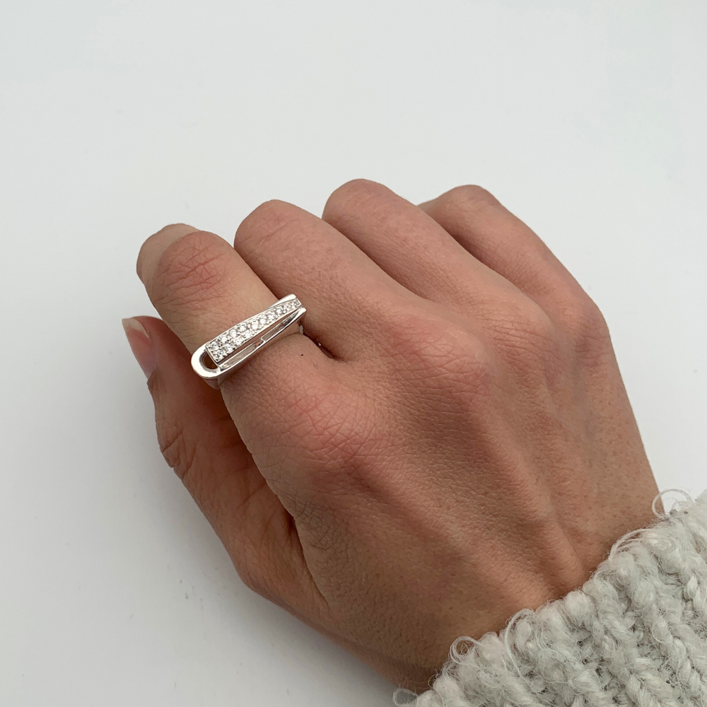 Anello Isabel Shine in Argento Silver - WJ Gioielli