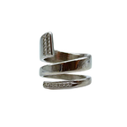 Anello Pure Twist in Acciaio Silver