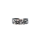 Anello a Fascia Bubbles Regolabile Argento 925 - WJ Gioielli