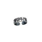 Anello a Fascia Bubbles Regolabile Argento 925 - WJ Gioielli