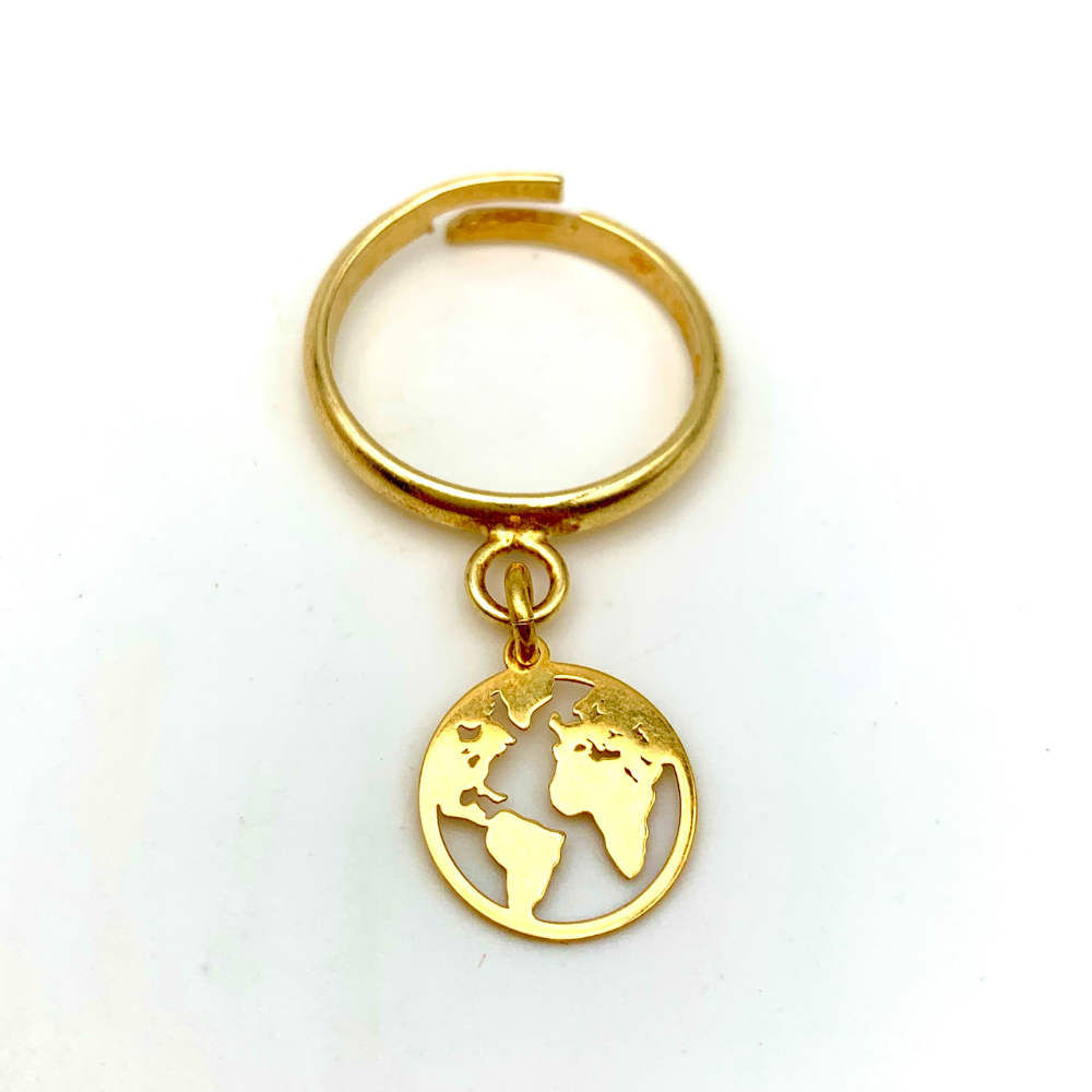Anello Wanderlust in Argento Gold - WJ Gioielli