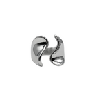Anello Wave of Light in Acciaio Silver - WJ Gioielli