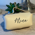 Astuccio Porta Sacchetti per Animali Beige Personalizzabile - WJ Gioielli