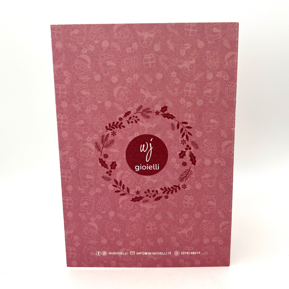 biglietto natalizio retro