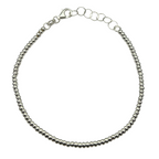 Bracciale Rondelle in Argento 925 - WJ Gioielli
