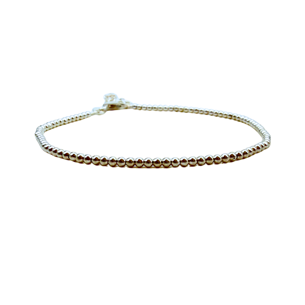 Bracciale Mini Pepite 2mm in Argento 925