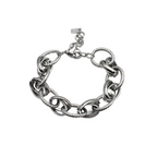 Bracciale Big Chain in Acciaio Silver - WJ Gioielli