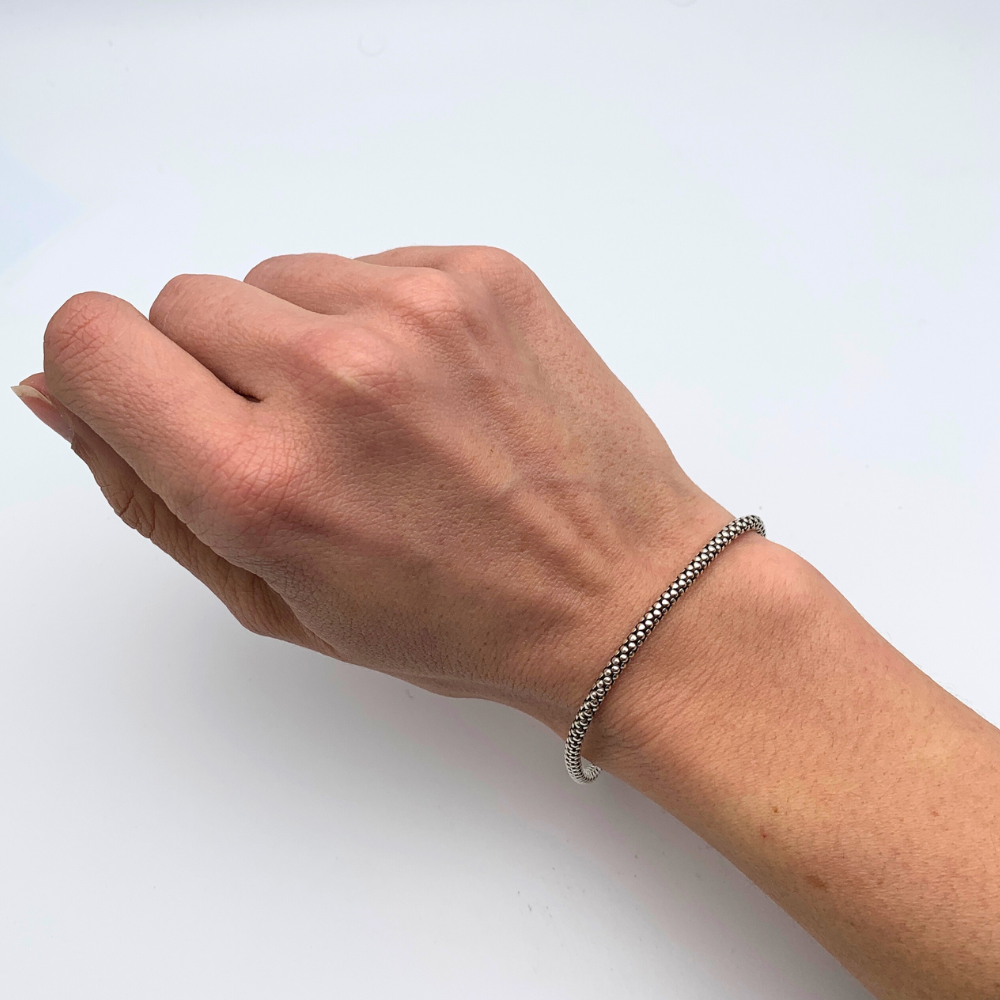 Bracciale Bubbles Man in Argento Silver - WJ Gioielli
