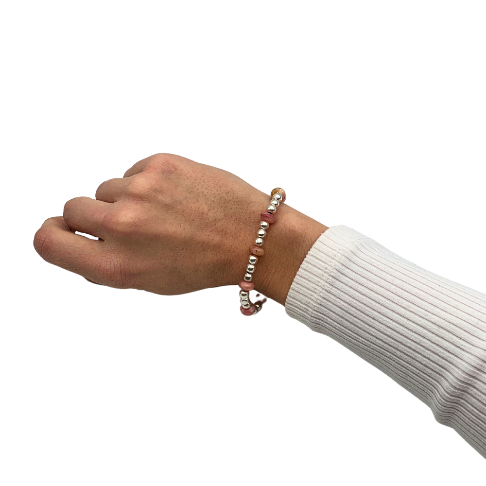 Bracciale Eclisse Rosa in Argento Silver - WJ Gioielli