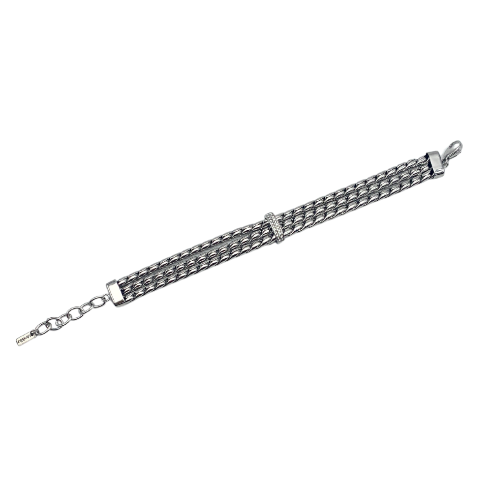 Bracciale Sparkling Harmony in Acciaio Silver - WJ Gioielli