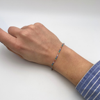 Bracciale Tennis Zirconi Rainbow Mini in Argento Silver - WJ Gioielli