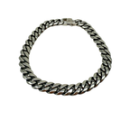 Bracciale Chain in Acciaio Silver – Maglia Grumetta