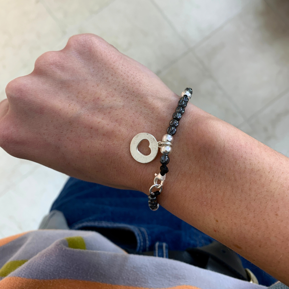 Bracciale Uomo Love con Ciondolo Personalizzabile - WJ Gioielli