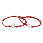 Bracciali Filo Rosso in Argento Silver
