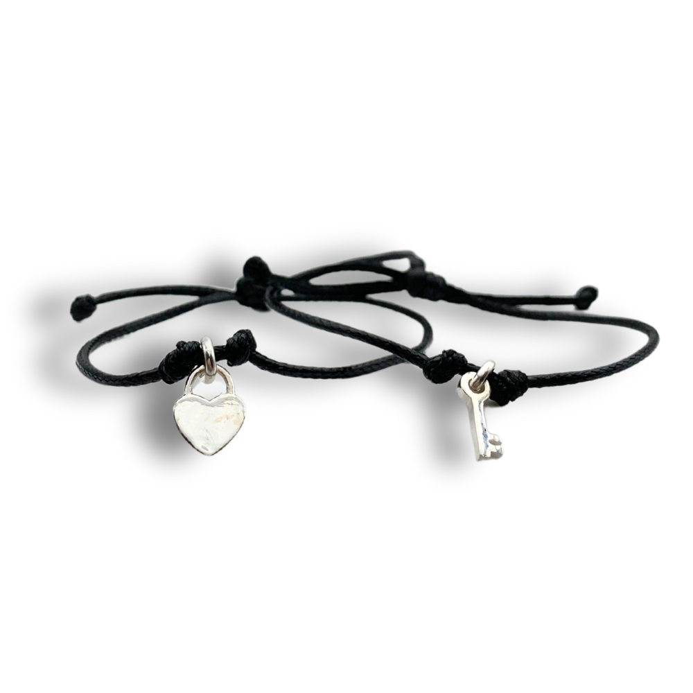 Bracciali Chiave del Cuore in Argento Silver - WJ Gioielli