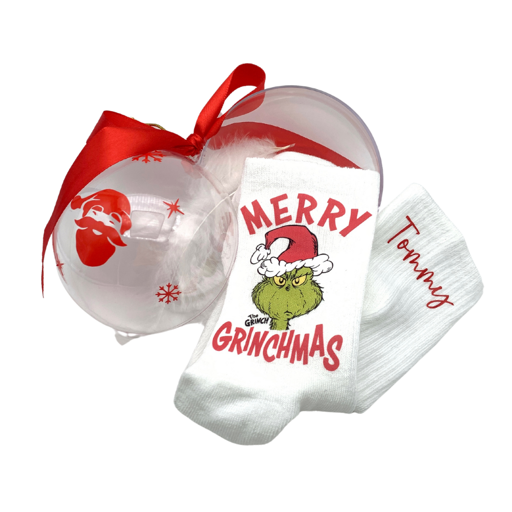 Calzini Grinch Personalizzabili