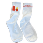 Calzini Ketchup e Patatine Personalizzabili