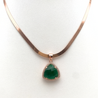 Collana Green Dream in Argento Rosè