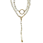 Collana Noblesse Perle di Fiume in Arg925 Gold